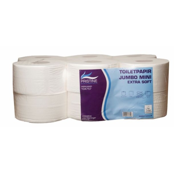 Toiletpapir 2-lags. Jumbo Extra Soft.