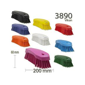 Hndbrste L, 200mm, stiv