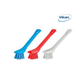 Detaljebrste m/skrabekant 150mm. Stiv.