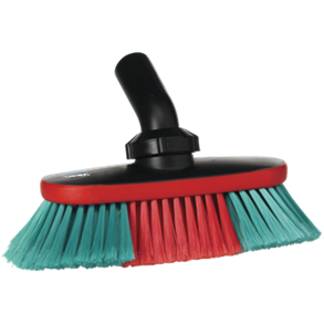 Autobrste m/vandgennemlb 250mm. Bld/Spaltet