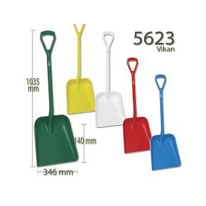Vikan, Skovl, 379x345x90mm. 1035mm.