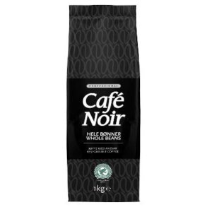 Kaffe Hel b�nner. Caf� Noir.
