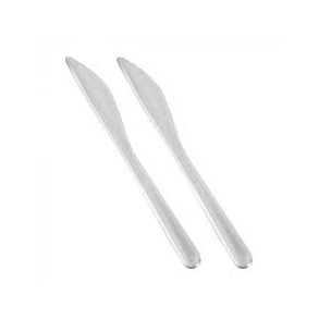 Kniv, Hvid plast 17cm 2000 stk.