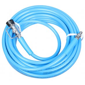 Lavtryksslange Komplet m/Indstik og Ventil 25m.