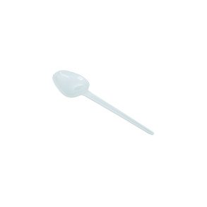 Spiseske, Hvid plast 17cm 2000 stk.