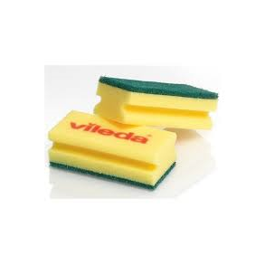 Vileda Skuresvamp Grn 10stk/krt.